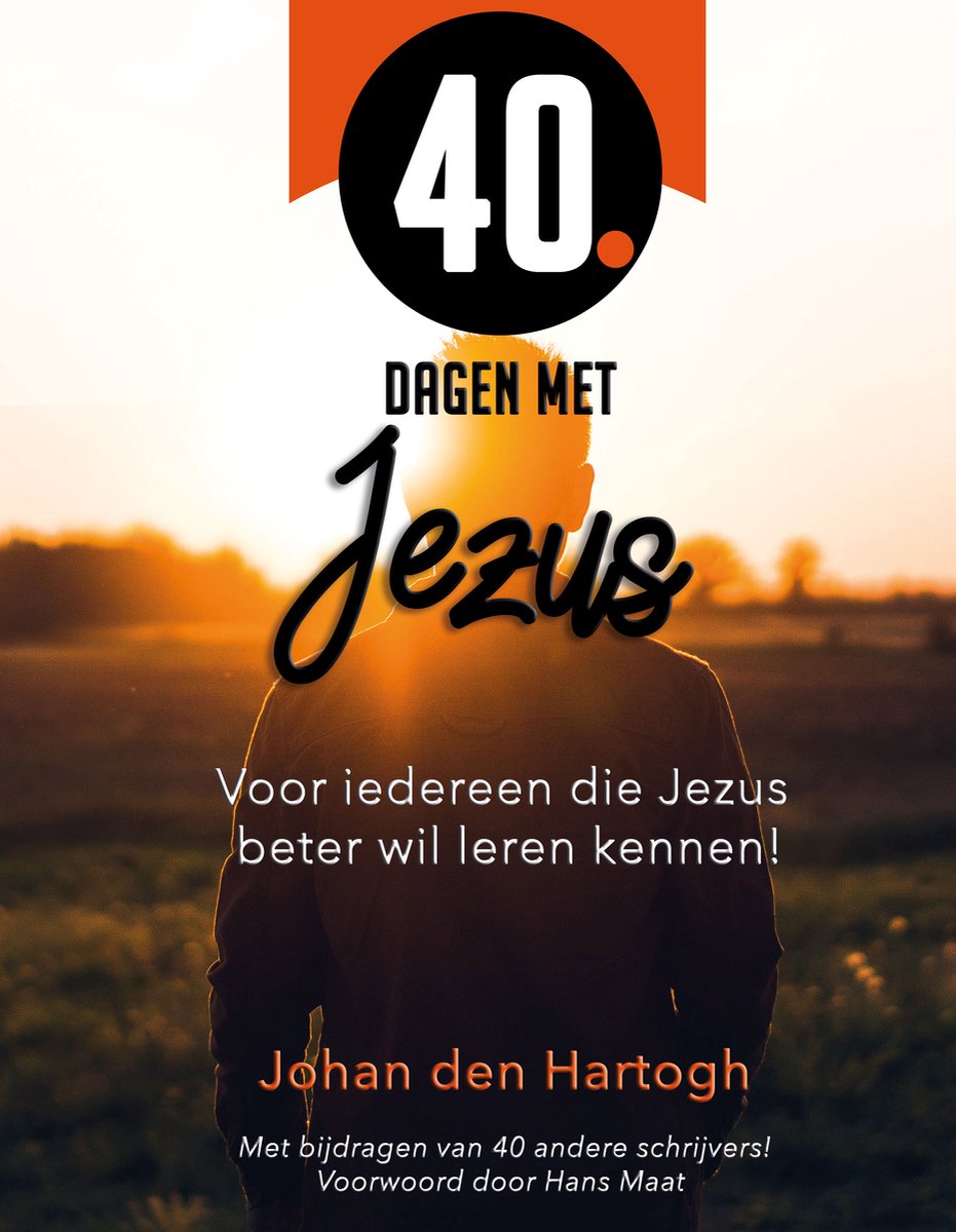 Omslag van 40 dagen met Jezus